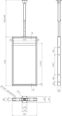Actual product image Hagor Ceilingmount OM55N-D