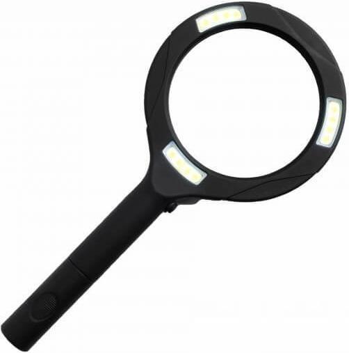 Produktbild Westfalia Vergrösserungs-Lupe mit 15 LEDs, Schwarz