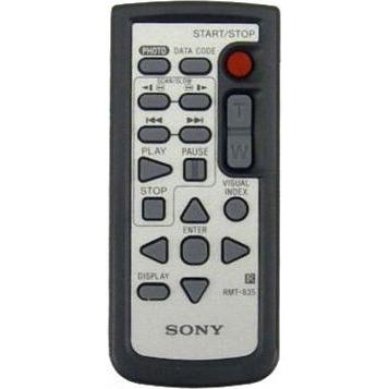 Sony RMT-835 Ersatzfernbedienung für div. Camcorder, Fernbedienung, Grau