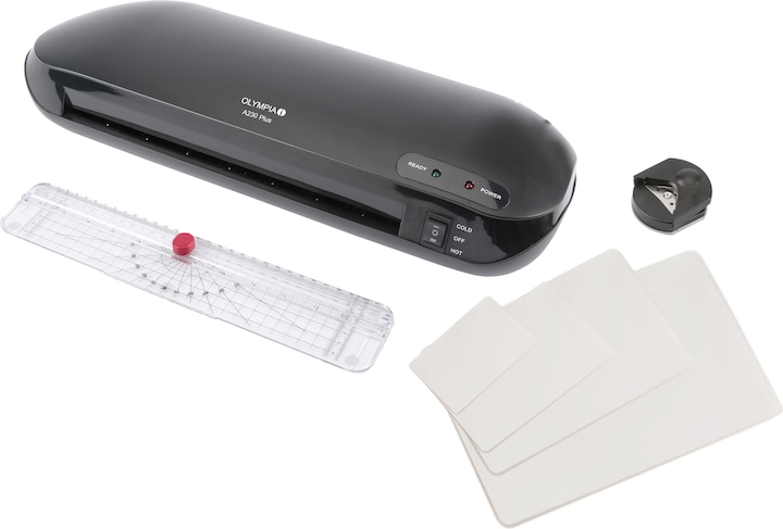 Actual product image Olympia A230Plus 4 in 1 set (70 - 125 µm, A4, A5, A6, Visiting card)