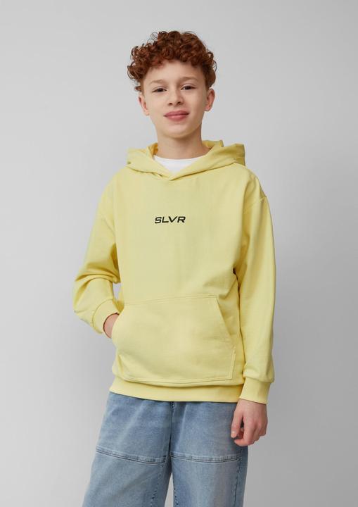 Produktbild S.Oliver Sweatshirt Oversize-Hoodie mit Front- und Rückenprint (134, 140)