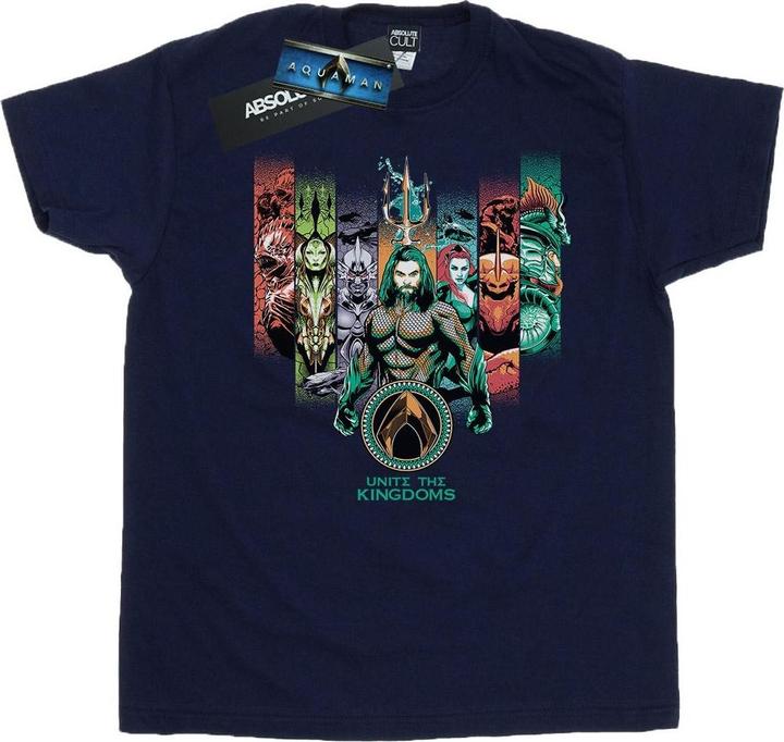 Produktbild Aquaman vereinigen die Königreiche BaumwollBoyfriend TShirt (XXL)