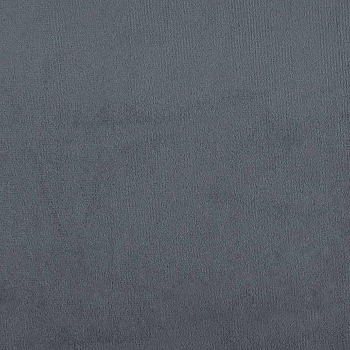 Produktbild vidaXL Tagesbett Ausziehbar Schubladen Schlafsofa Bett Dunkelgrau 100x200cm Samt