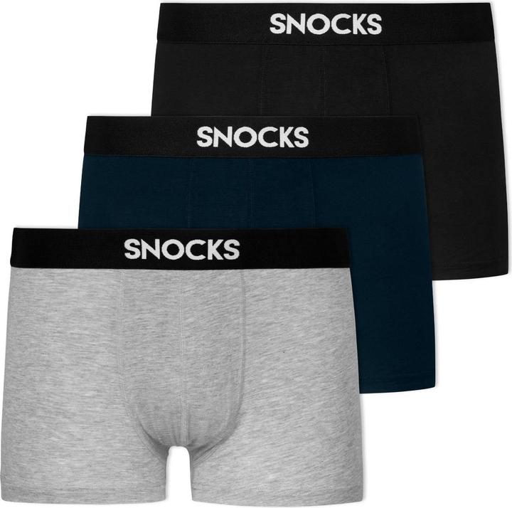Produktbild Snocks Premium Boxershorts (XXL, 3er Pack)