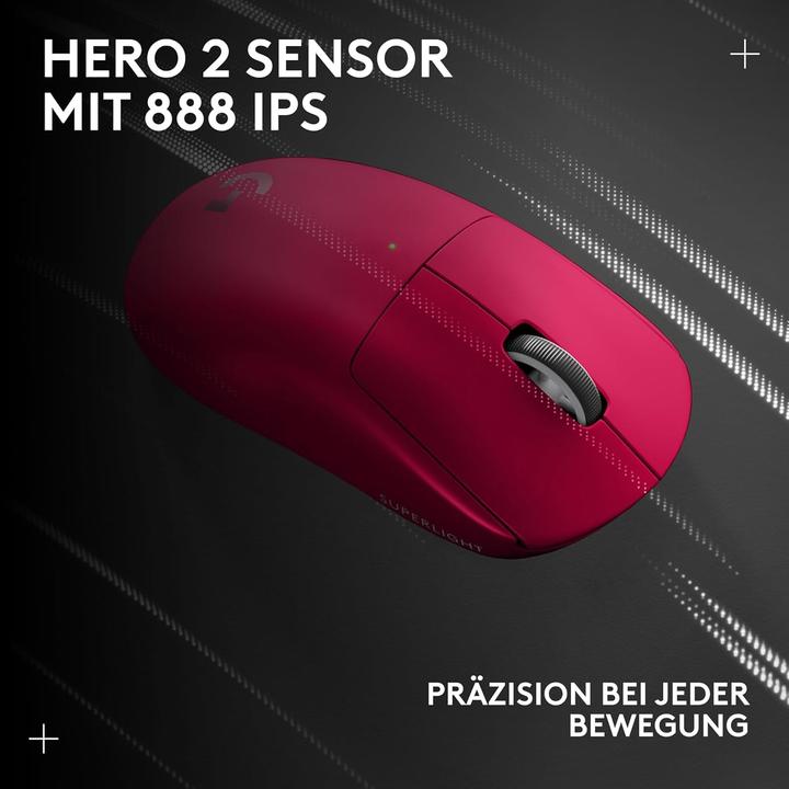 Produktbild Logitech G G Pro X Superlight 2 (Kabelgebunden, Kabellos)