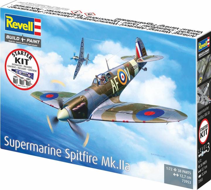 Produktbild Revell Starter Kit Spitfire Mk.IIa