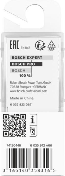 Produktbild Bosch Professional Zubehör Hohlkehlfräser, 8 mm, R1 10 mm, D 20 mm, L 12,4 mm, G 46 mm