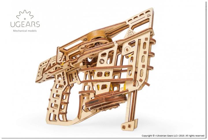 Produktbild Ugears Flugzeugstarter mechanische Modell Bausatz