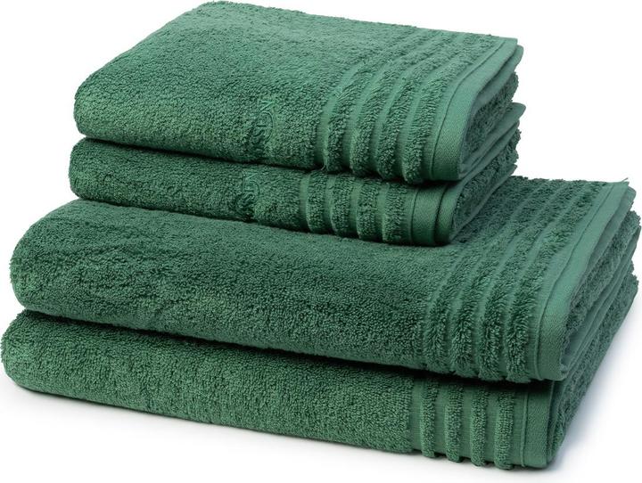 Vossen Vienna Style Supersoft 2 X Handtuch 2 X Duschtuch - im Set (50 x 100 cm, 67 x 140 cm)