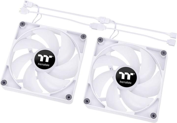 Immagine prodotto Thermaltake TT CT120 ARGB Sync PC Cooling Fan wh 2s CL-F153-PL12SW-A (120 mm, 2 x)