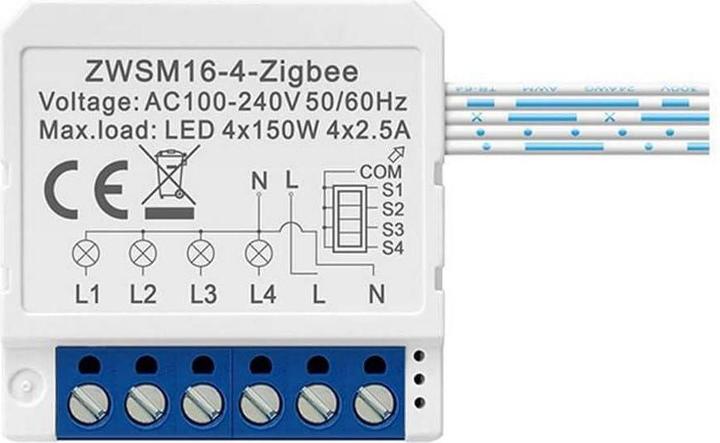 Produktbild Avatto Smart Switch Module ZigBee ZWSM16-W4 TUYA (Schaltaktor)
