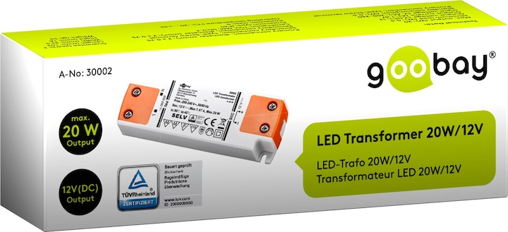 Actual product image Goobay LED driver