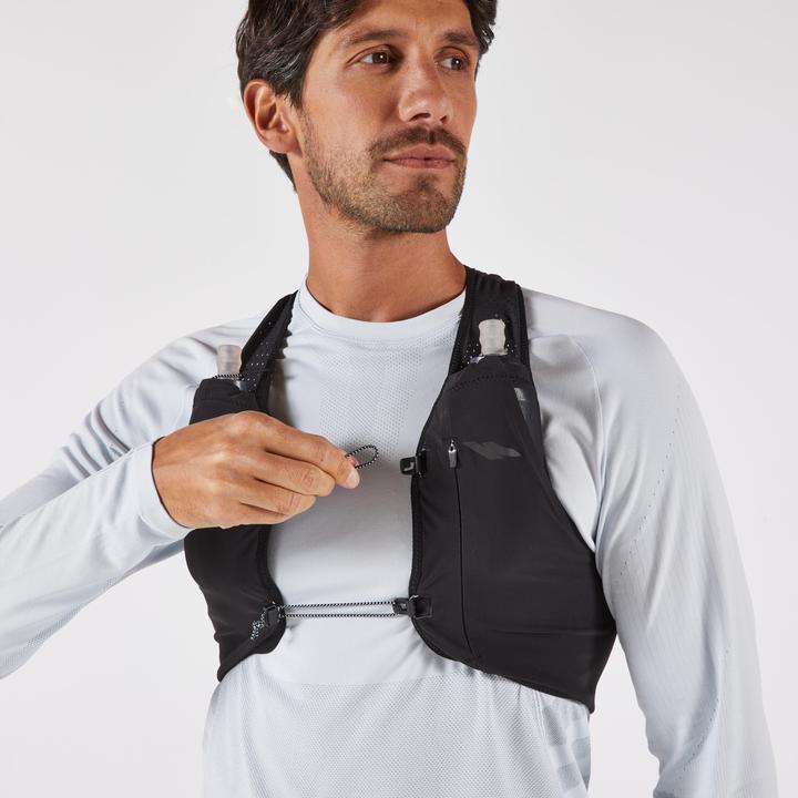 Image du produit Kiprun Gilet d'hydratation course à pied compétition mixte - 900 RACE 3L NOIR (M)