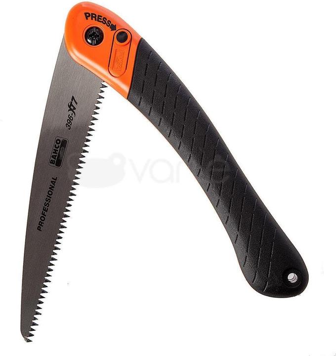Actual product image Bahco Folding pruning saw with 2-component handle for hard and dry wood, 7 tpi, 7 1/2"