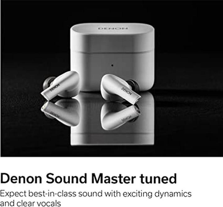 Actual product image Denon In-Ear Headphones AH-C630W White (No noise cancellation, 18 h, Wireless)