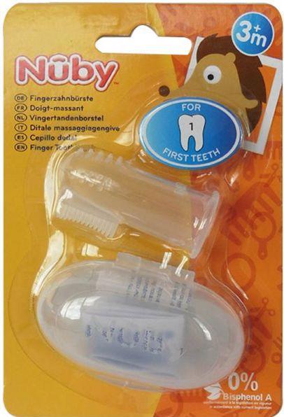 Nuby Fingerzahnbürste (Extra weich, 1x)