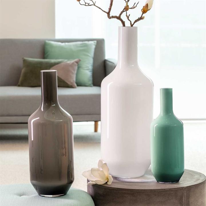 Produktbild Leonardo Vase Milano 64 cm, Weiss (1 x, 24 x 23 x 66 cm, 36.40 l)
