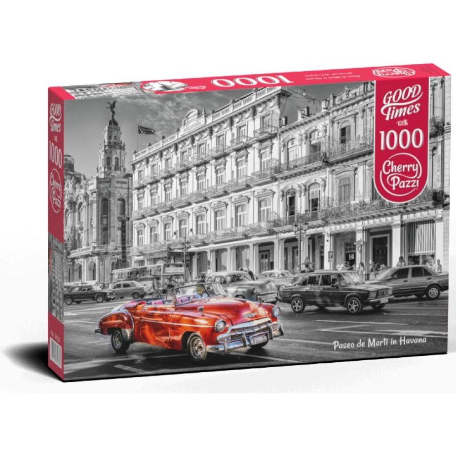 Cherry Pazzi Puzzle Paseo de Marti, Havanna 1000 Teile (1000 Teile)