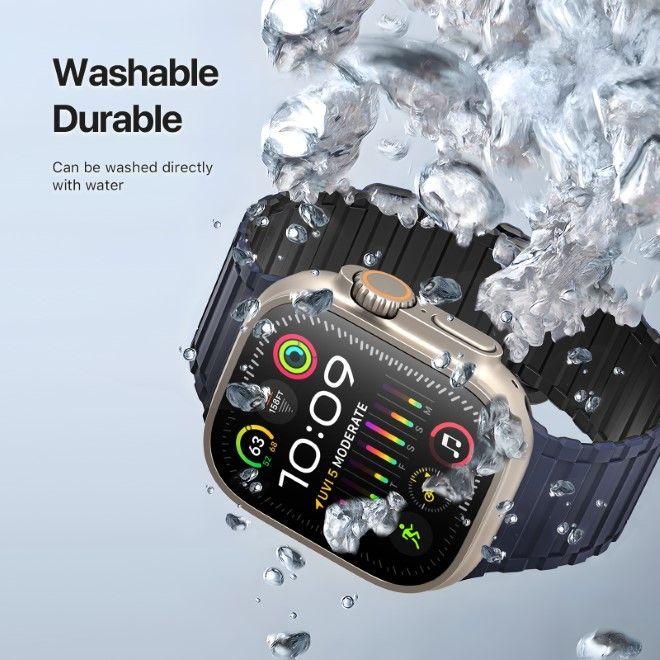 Image du produit Dux Ducis KJ Armband (45 mm, 44 mm, 42 mm, 49 mm, Silicone, Aimant)