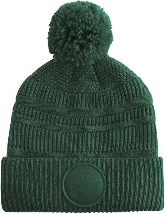 Actual product image Beechfield Mens Patch Beanie
