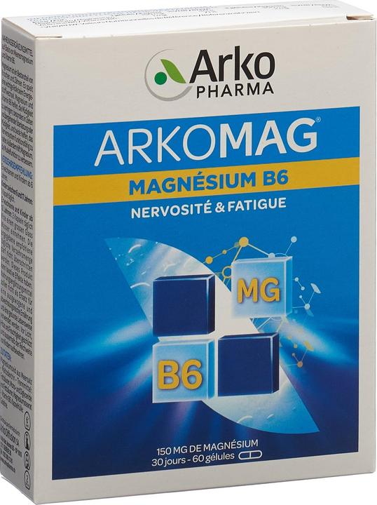 Produktbild Arkopharma Magnesium B6 (60 Stück, Kapseln, 55 g)