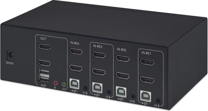 Actual product image Manhattan KVM switch