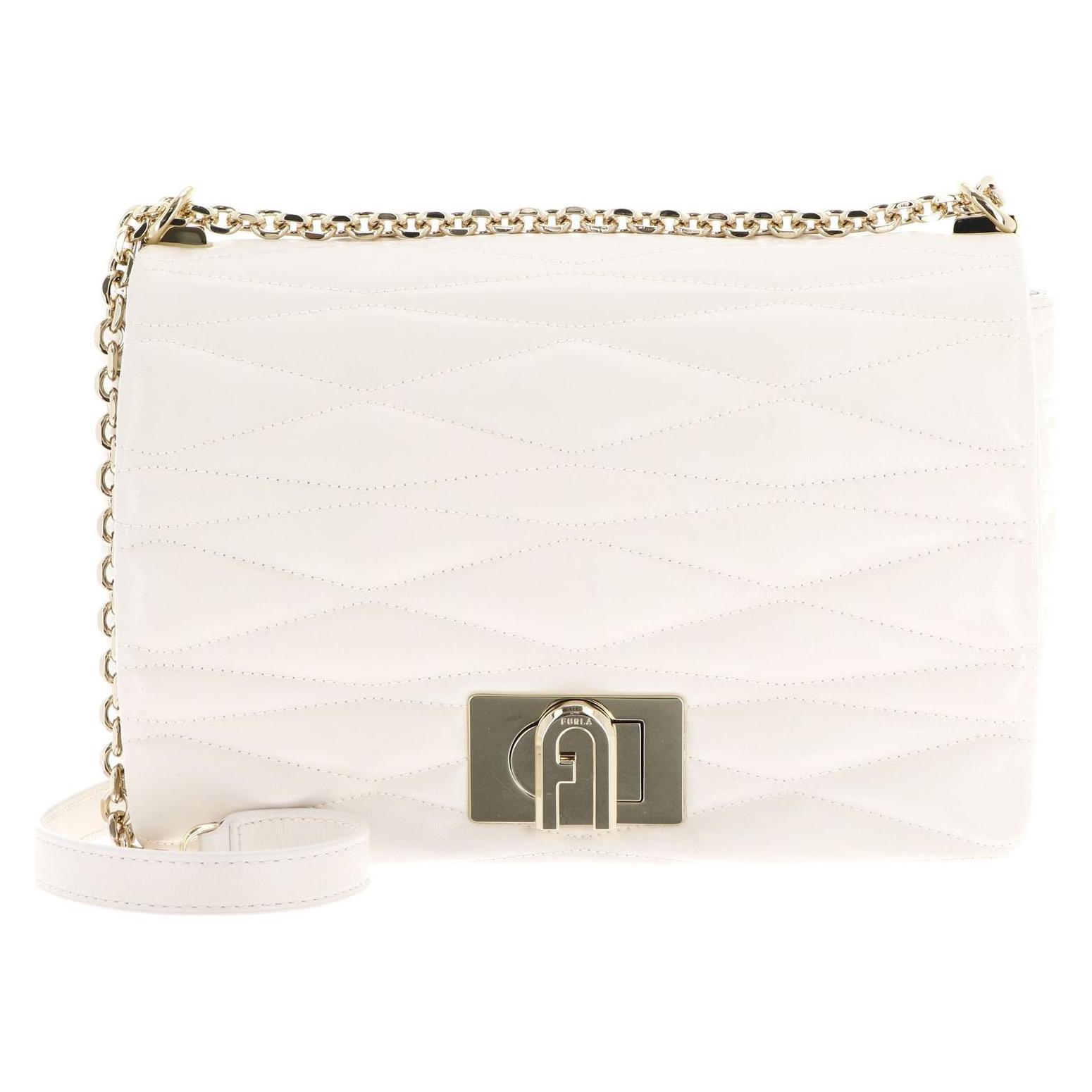 Furla, Damen, Handtasche, 1927 Crossbody Bag 28, Beige