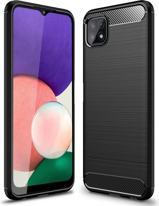 Produktbild Nalia Carbon Look Silikon Handyhülle (Samsung Galaxy A22 5G)