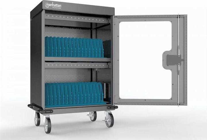 Produktbild Manhattan 32-Port USB-C Ladeschrank auf Rollen 576 W