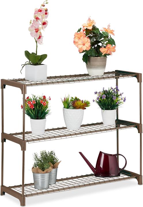 Image du produit Relaxdays Étagère à fleurs
