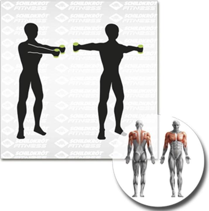 Actual product image Schildkröt Vinyl dumbbell set (2 x 3 kg)