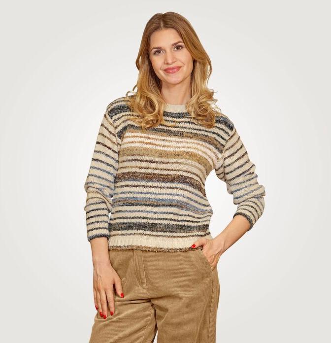 Produktbild Artime Damen Pullover in Multicolor-Optik (L)