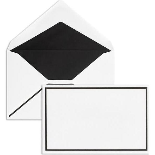 Blanke, Briefumschlag, Trauerumschläge 116x180mm 90g/qm gummiert VE=100 Stück weiss gehämmert (100 x)