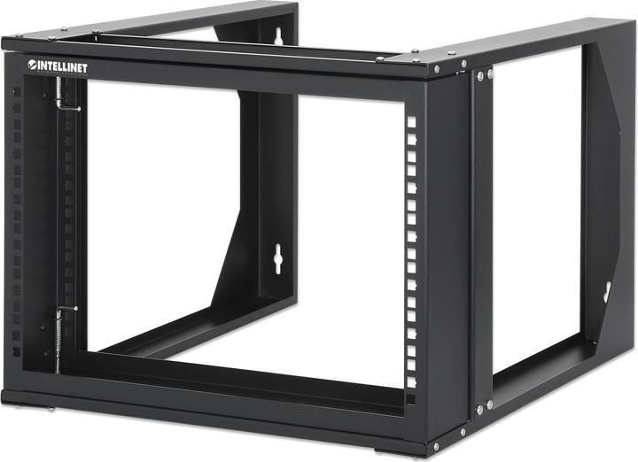 Produktbild Intellinet 19" Laborgestell zur Wandmontage, 2 Tragschienen, 6 HE (6 HE, 19 Zoll Rack)