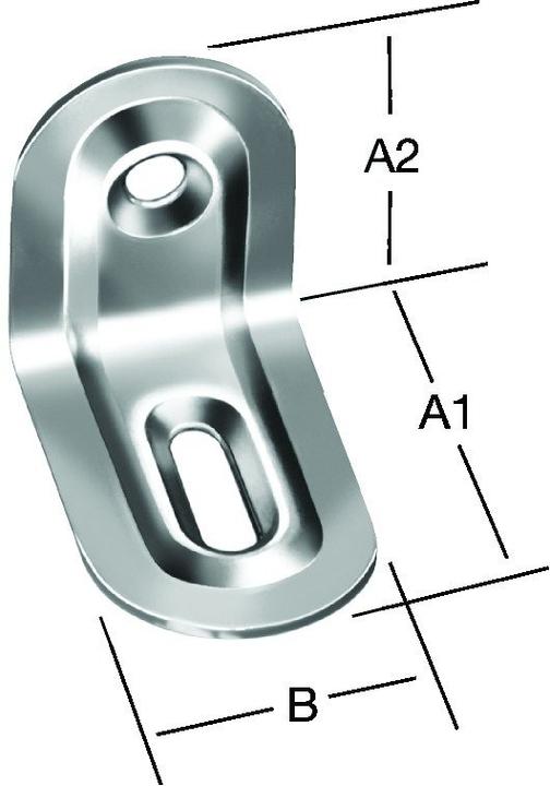 Actual product image Vormann Adjustable angle bracket Width 22 mm (25 pcs.)