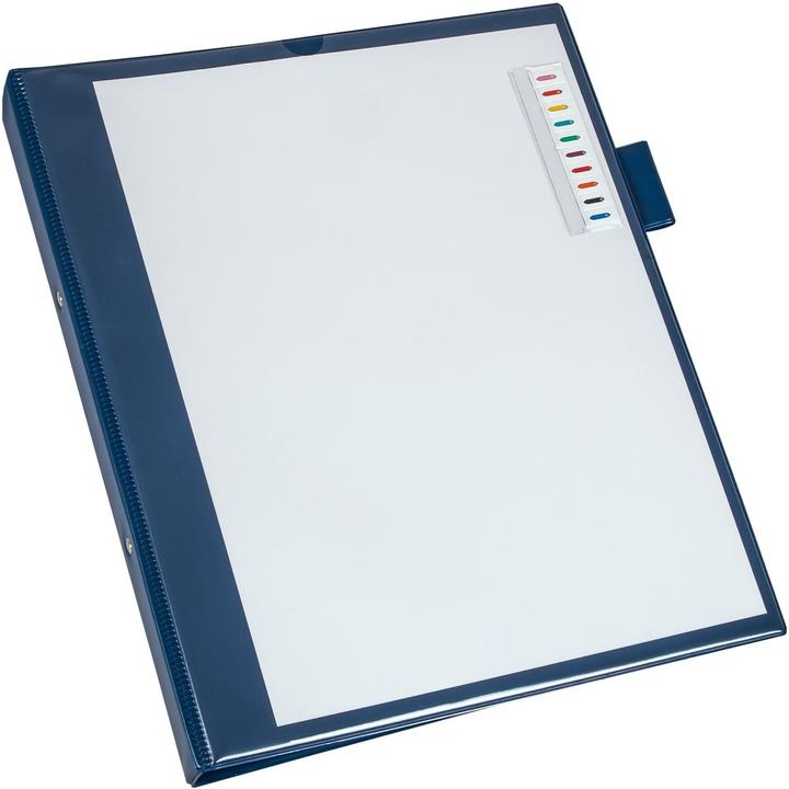 Produktbild Boi Dokutech Click-Plus Ambulant Patienten-Dokumentationsmappe 2-Ringe blau 3,5 cm DIN A4 (A4, 1 x)