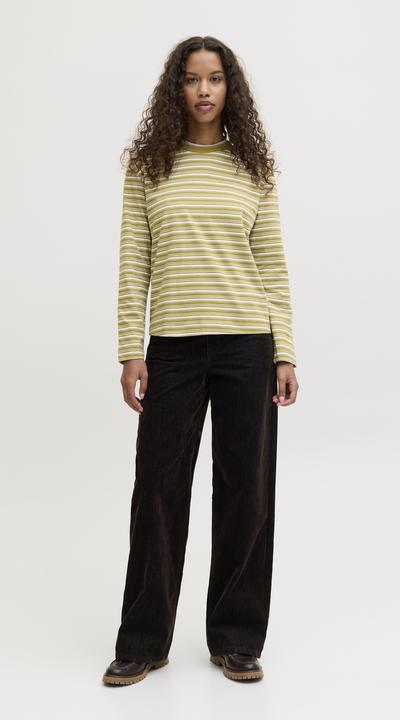 Actual product image JJXX Jxsophia Boxy Ls Stripe Tee Jrs Ln (M)