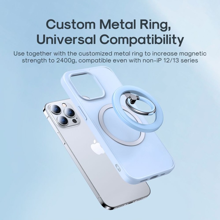 Actual product image Joyroom Magnetic Phone Ring Grip JR-Mag-M2 (blue)