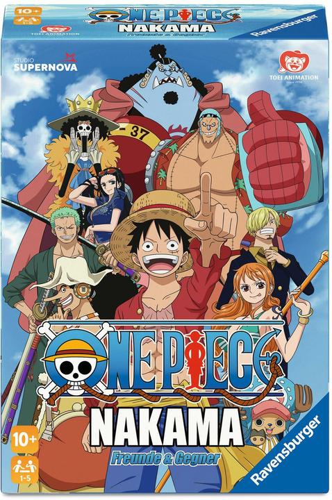 Ravensburger One Piece Nakama - Gesellschaftsspiel & Brettspiel ab 10 Jahre (German)