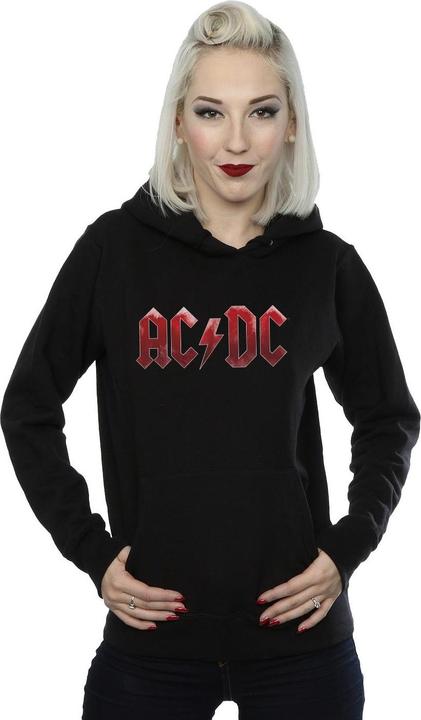 Immagine prodotto AC/DC Pull à capuche à logo Red Ice Femme/Ladies (L)