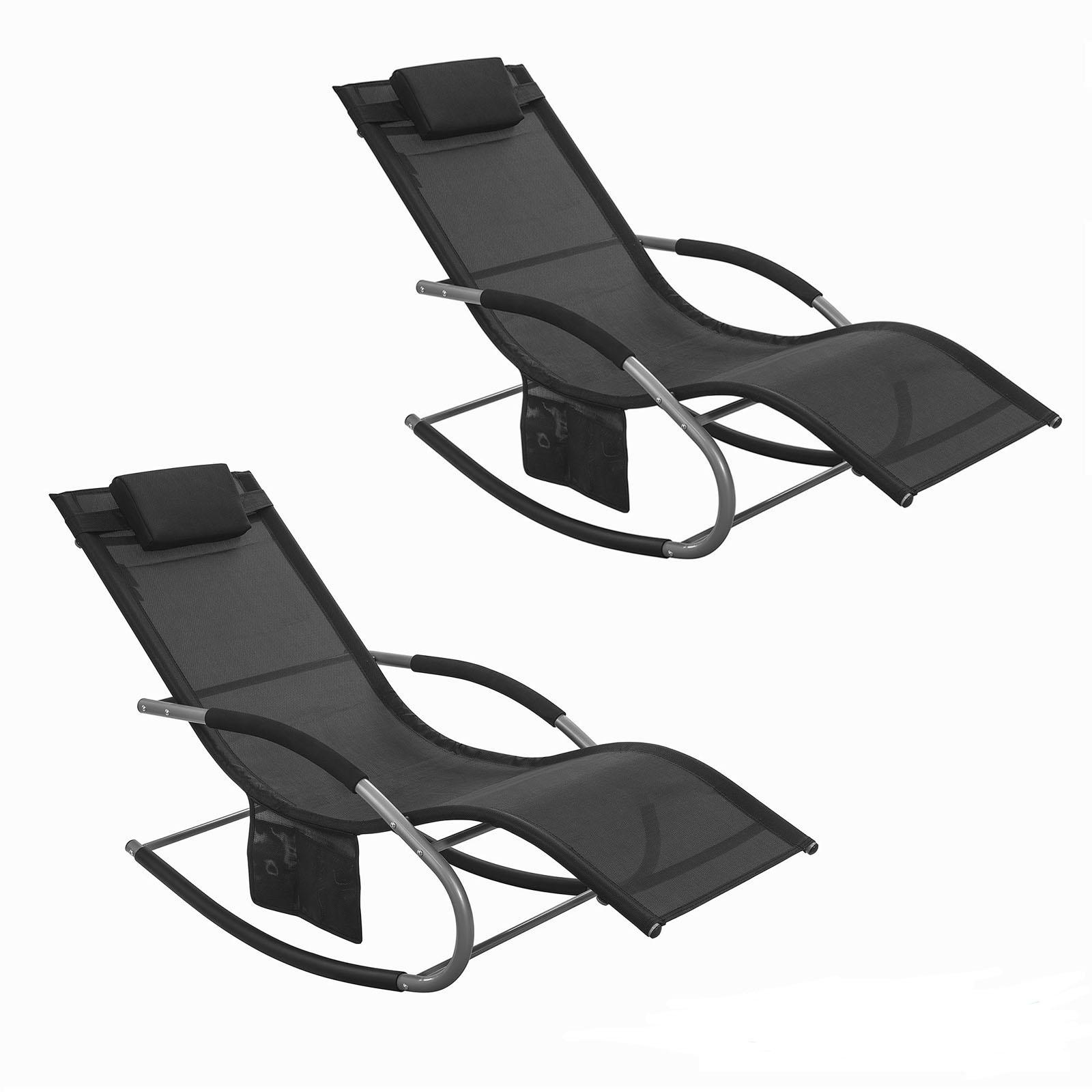 SoBuy, Liegestuhl, Shawn (150 cm)