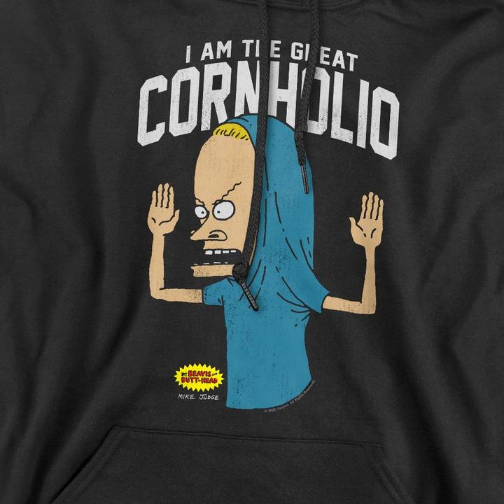 Immagine prodotto Universal Textiles Cornholio Felpa con Cappuccio Uomo (XXL)