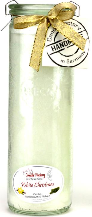 Image du produit Candle Factory Grand Noël blanc géant