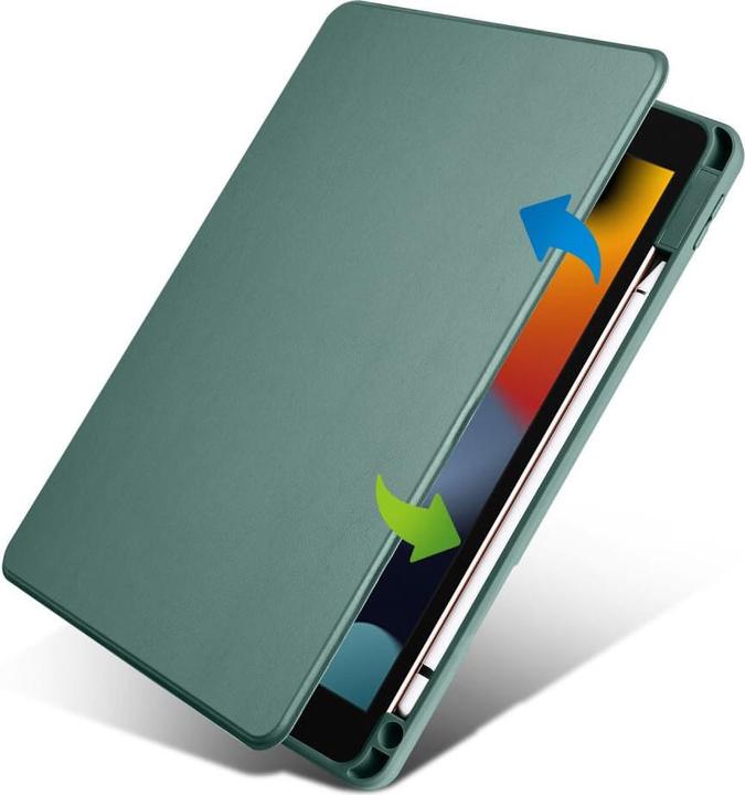 Produktbild Cover-Discount iPad 10.2 - 360-Grad Hülle grün (Apple iPad 2019 (7. Gen), Apple iPad 2020 (8. Gen), Apple iPad 2021 (9. Gen))