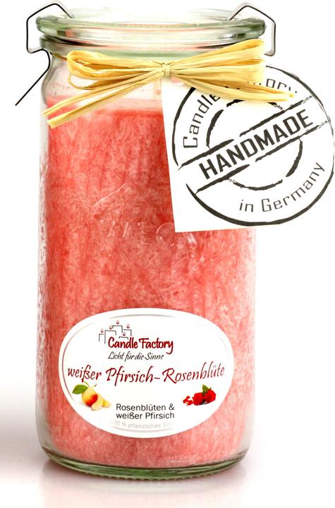 Actual product image Candle Factory White peach - rose blossom (550 g)