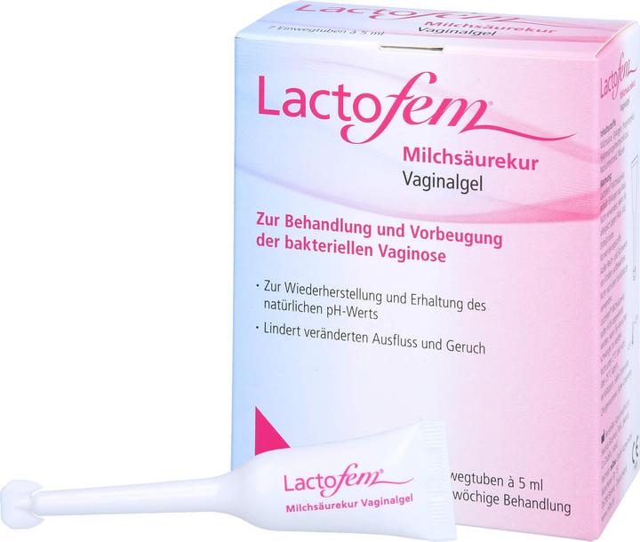 Produktbild Mibe Lactofem Milchsäurekur Vaginalgel, 35 ml Gel (Intimgel, 35 ml)