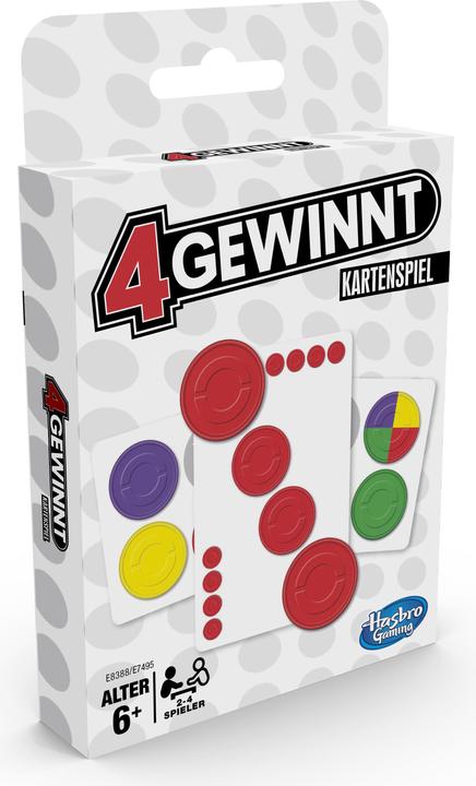 Hasbro Gaming 4 Gewinnt Kartenspiel (Deutsch)