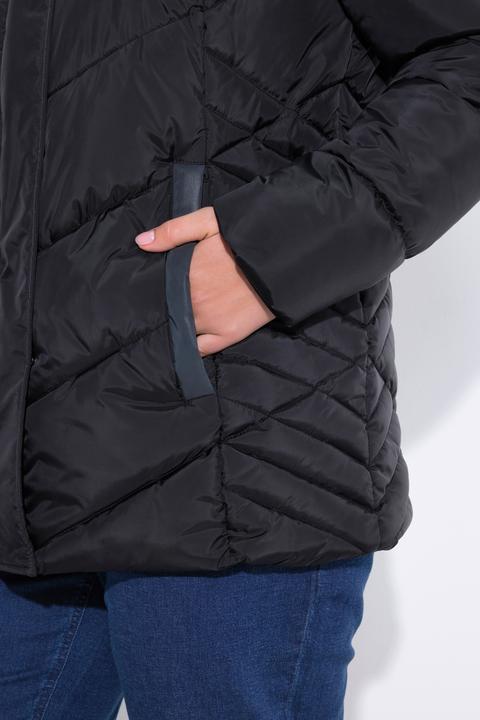 Actual product image Ulla Popken HYPRAR Reflective Detail Quilted Jacket (42, 44)