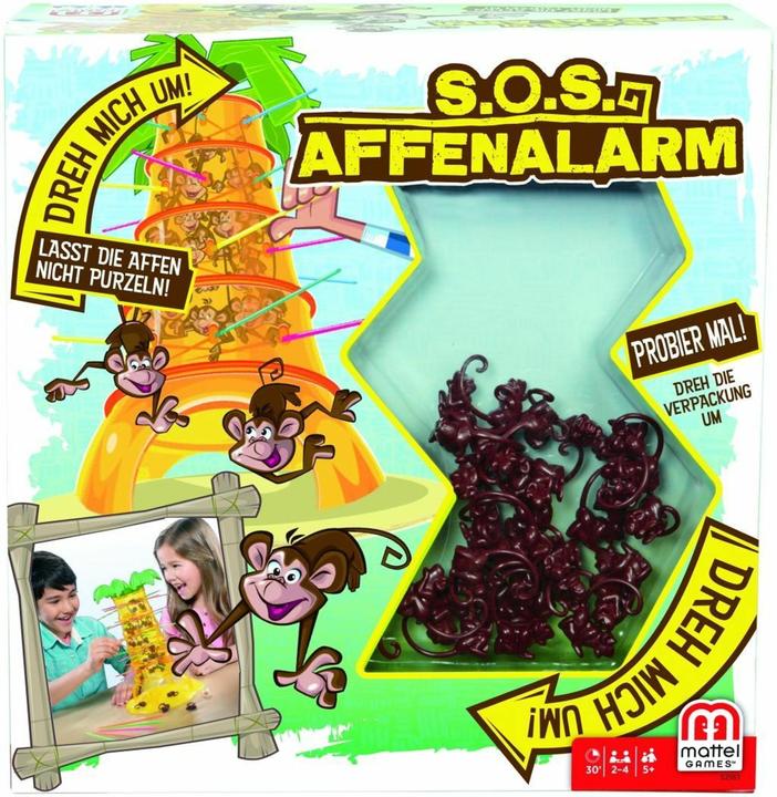Produktbild Mattel Games S.O.S. Affenalarm (Deutsch)