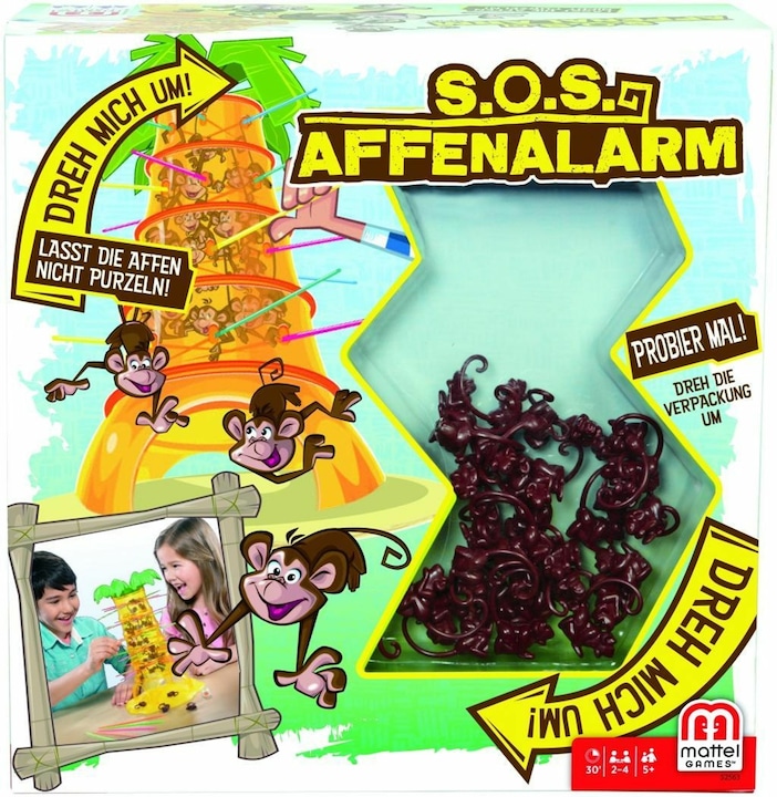 Mattel Games S.O.S. Affenalarm (Deutsch)